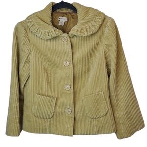 Anthropologie wide wale corduroy jacket.